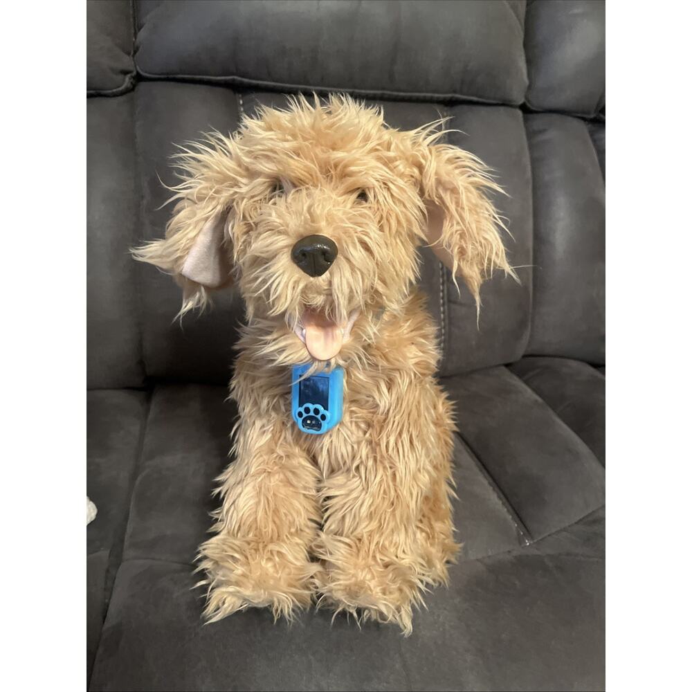 Sky Rocket My Fuzzy Friend Moji Interactive Plush Robo Labradoodle Dog. Tested!!